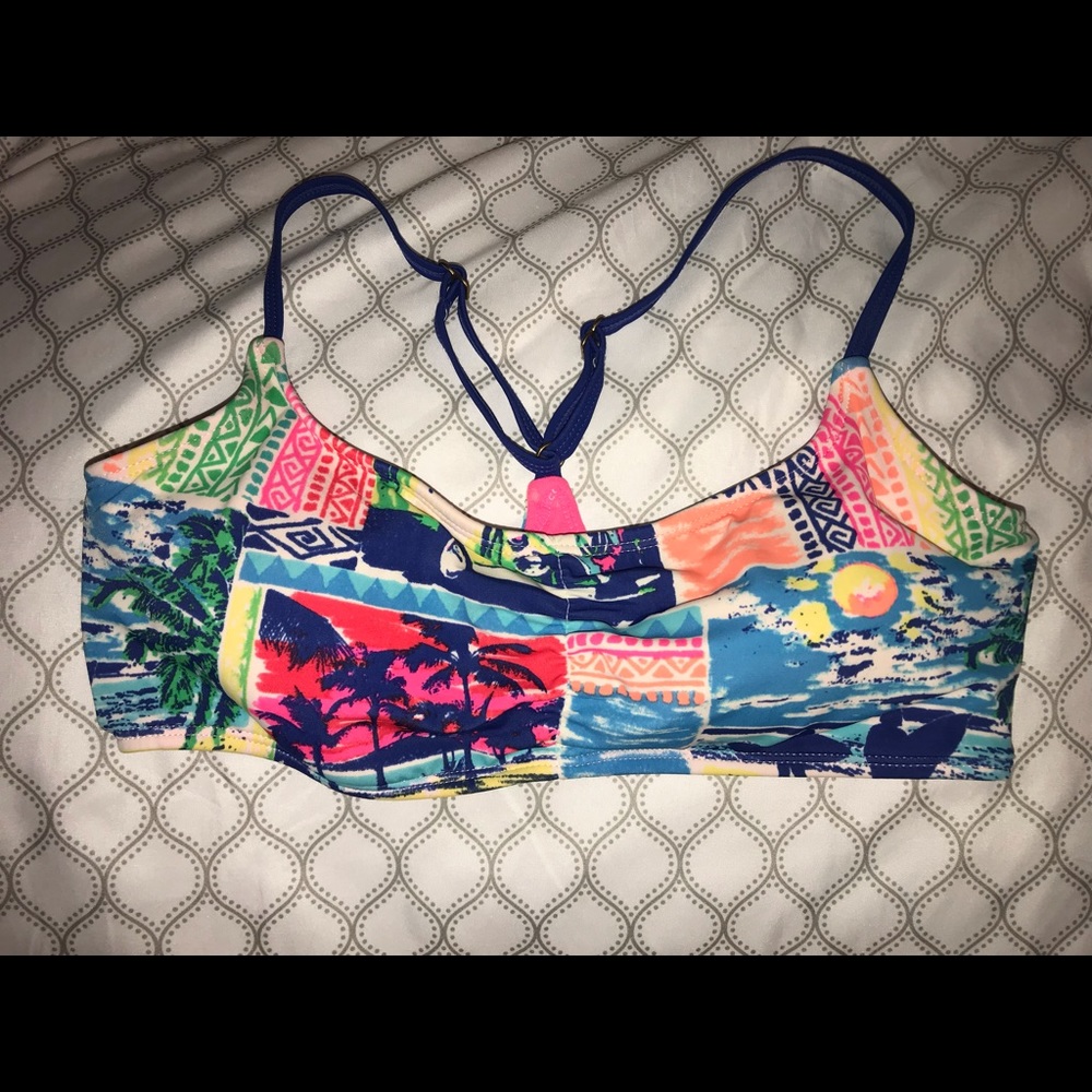 Tropical bathing suit